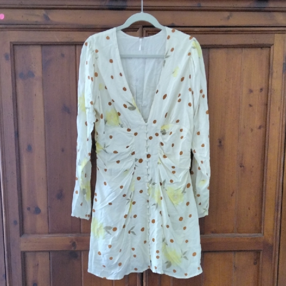 Free People long sleeve dress size XL